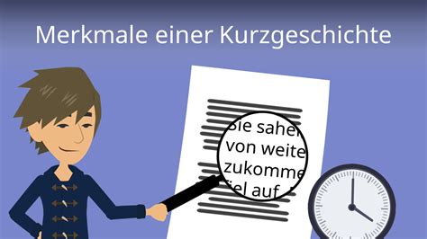 merkmale einer short story|Merkmale einer Kurzgeschichte • Typische Kennzeichen.